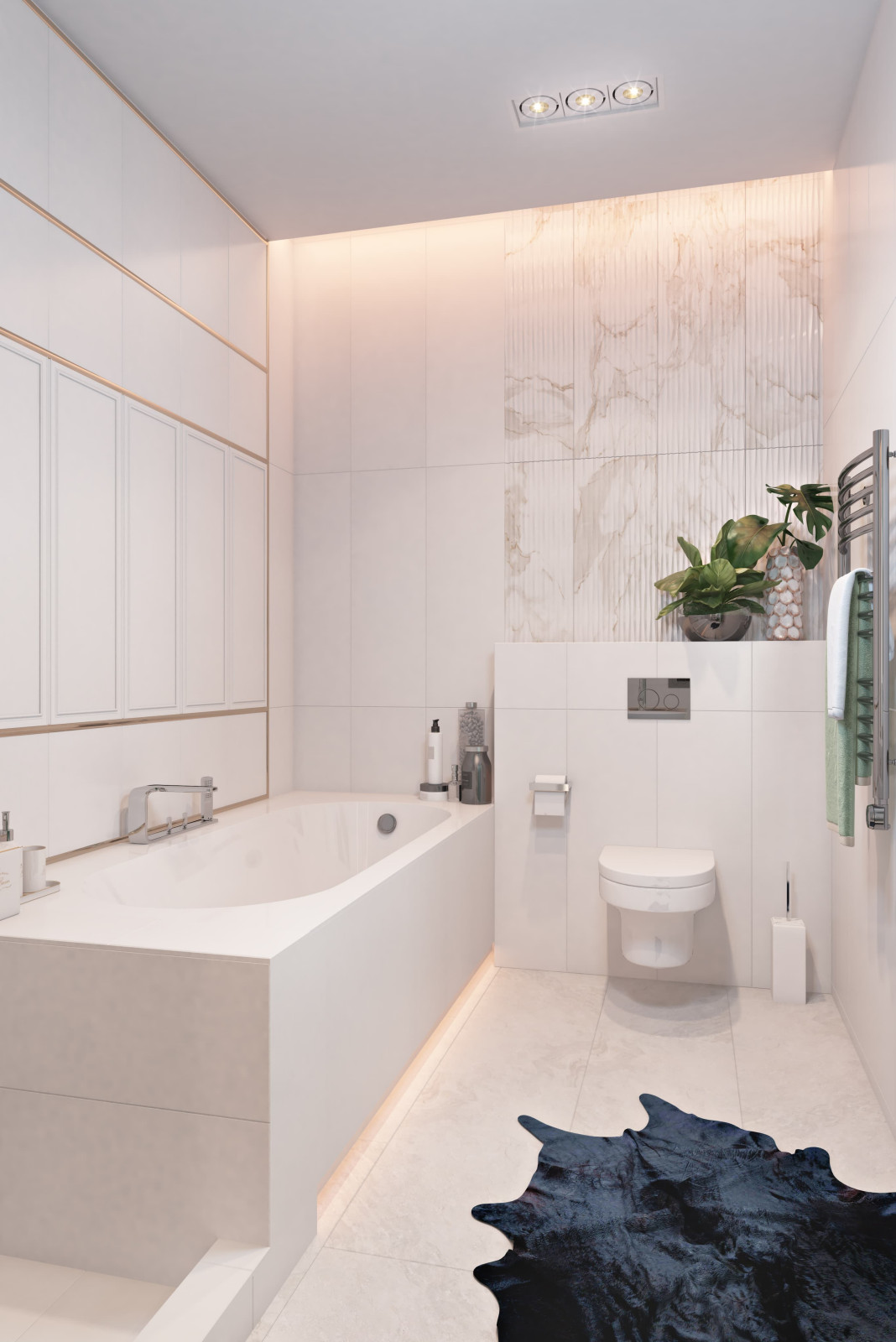 Дизайн и ремонт квартиры в ЖК «Донской Олимп» — Пересечение миров.