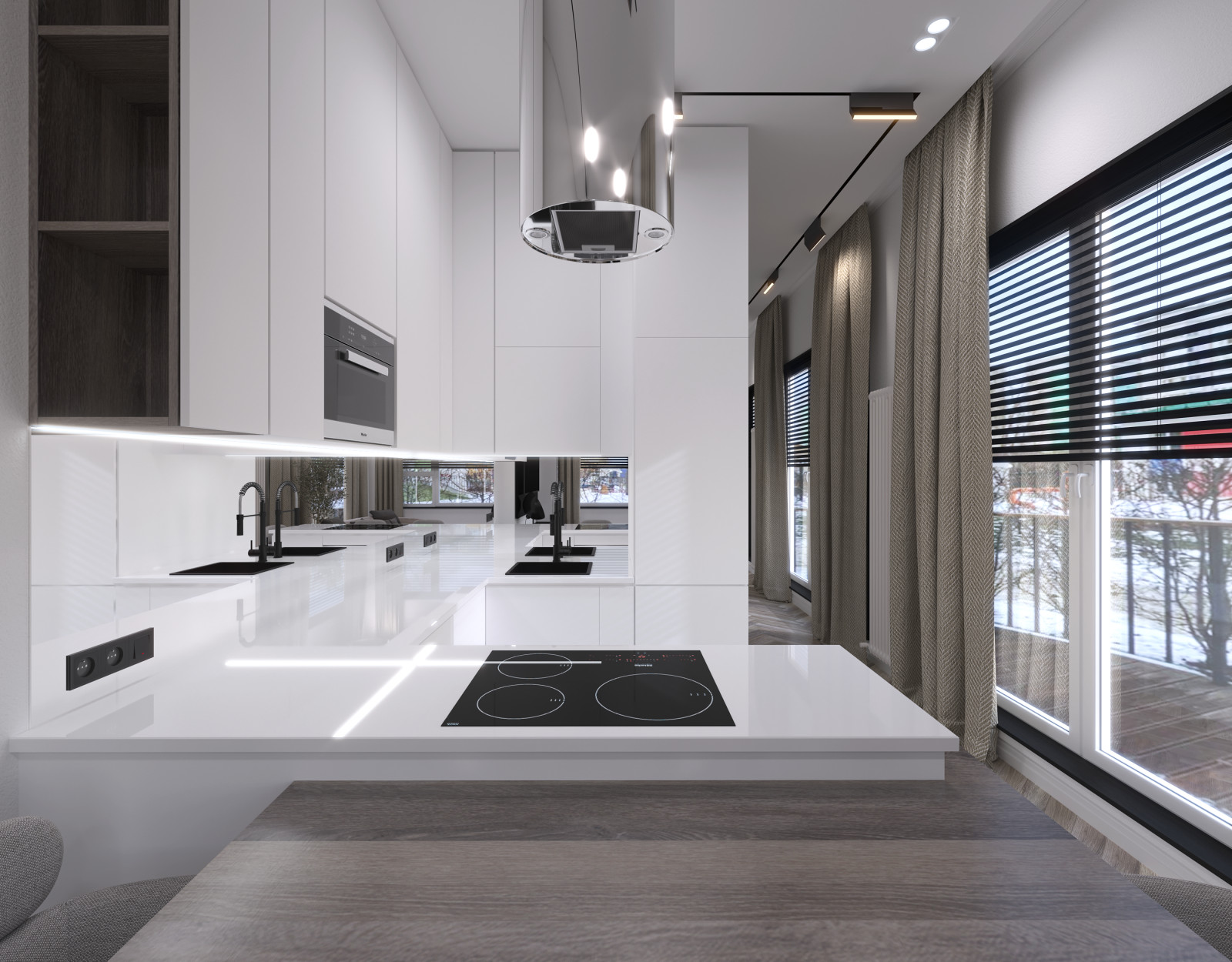 Жилая квартира для молодого человека, 99,48 кв.м.