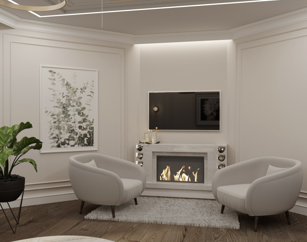 Дизайн-проект кухни, прихожей, гостиной