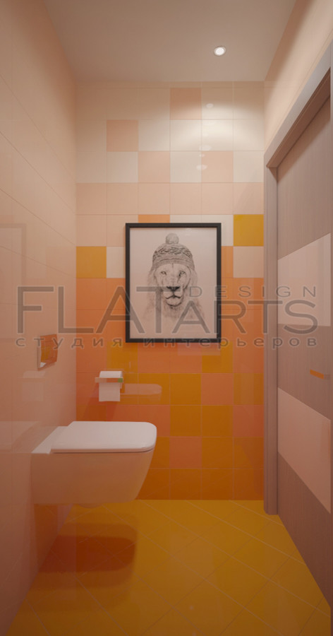 Дизайн 3-ной квартиры в современном, с элементами эко-стиля