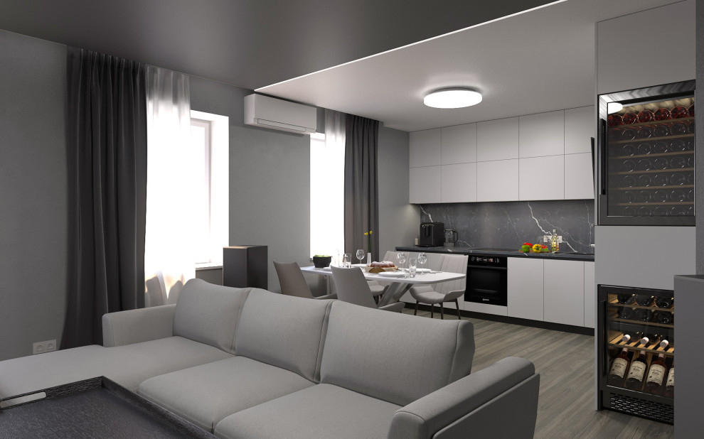 Дизайн проект квартиры 93м