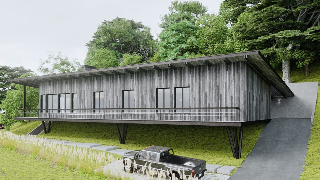 Проект дома в стиле Лофт