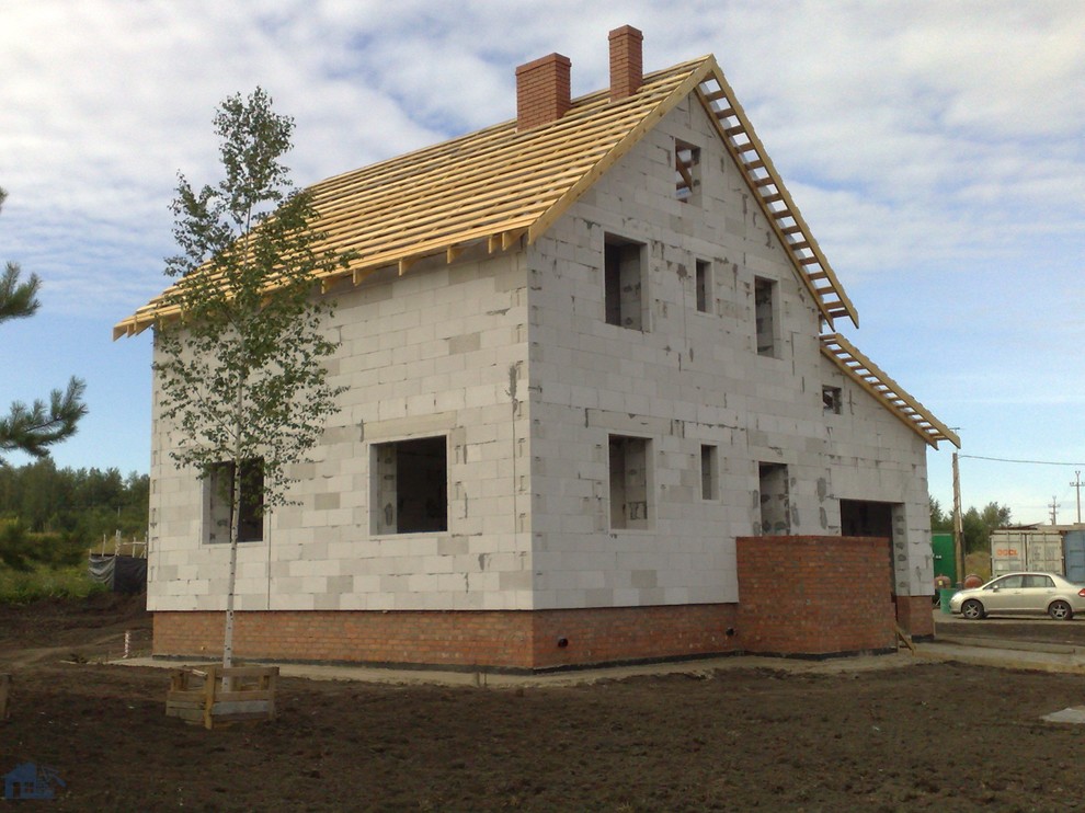 Дома и котеджи из кирпича и газоблока (газобетона) "под ключ"