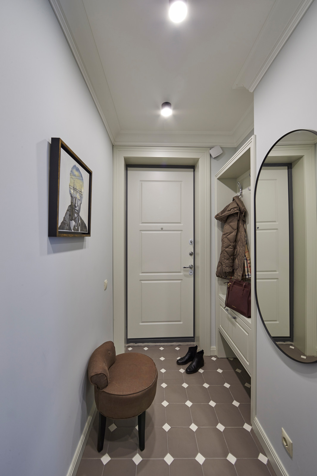 Интерьер прихожей в скандинавском стиле