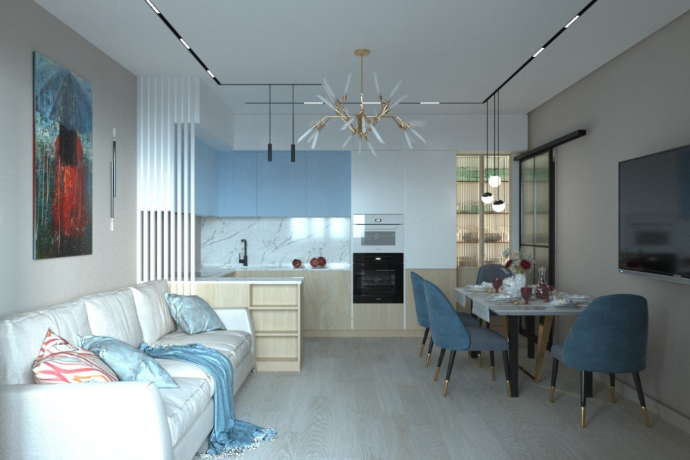 Дизайн проект ЖК Сетунь 72м ²