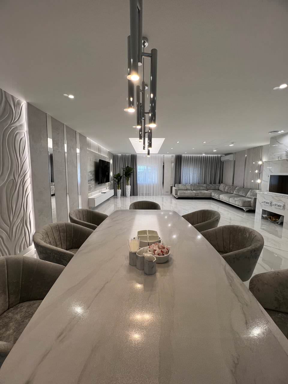 Дом с зоной барбекю