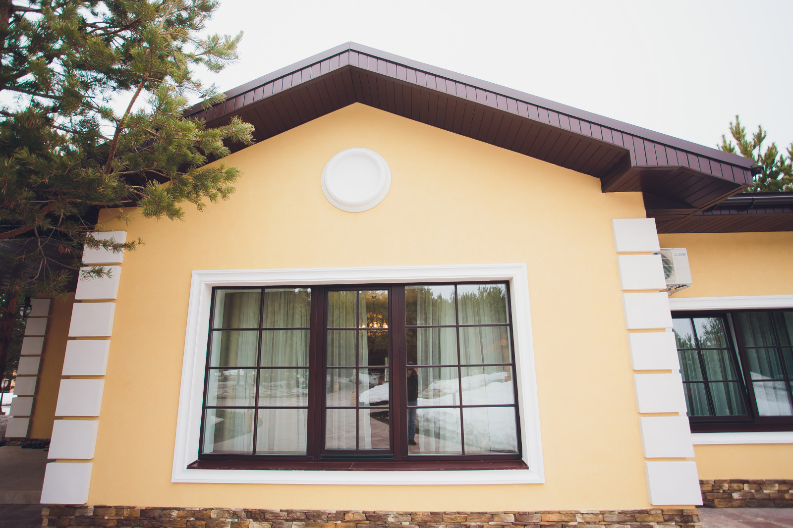 Проект коттеджа и ландшафта в Подмосковье "под ключ"