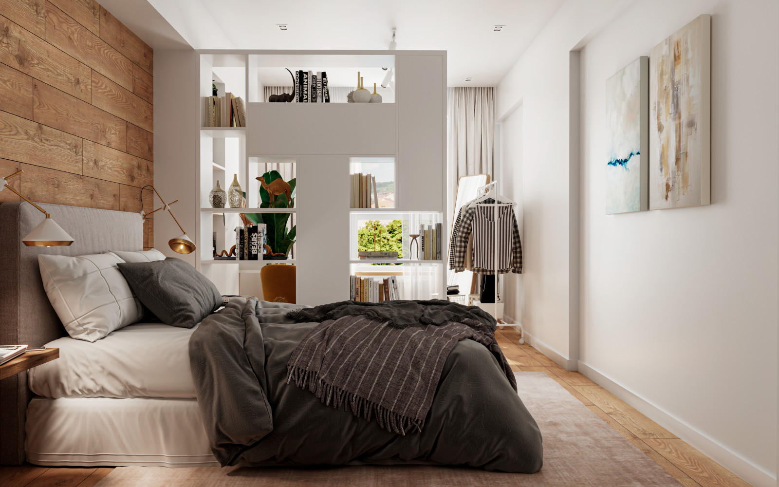 Современная квартира в ЖК "Флагман"