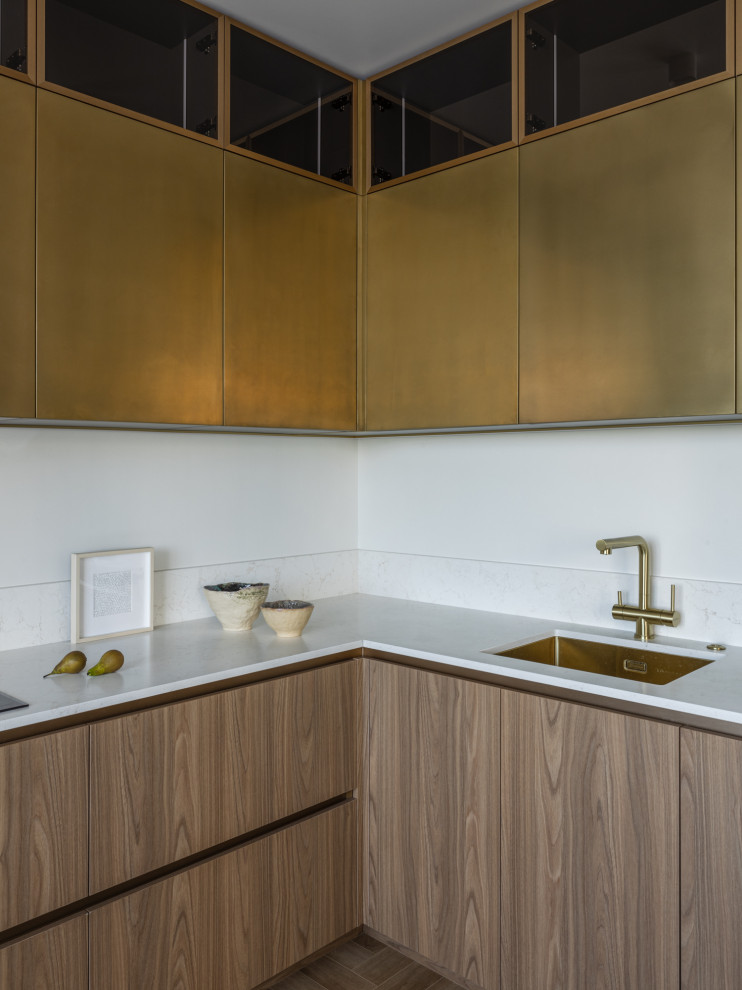 Современная кухня с нотками ретро от Iilimur design