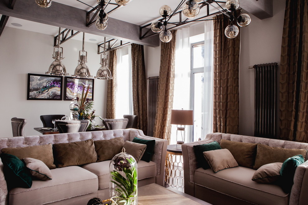 Скромное обаяние буржуа \\ гостиная-кухня