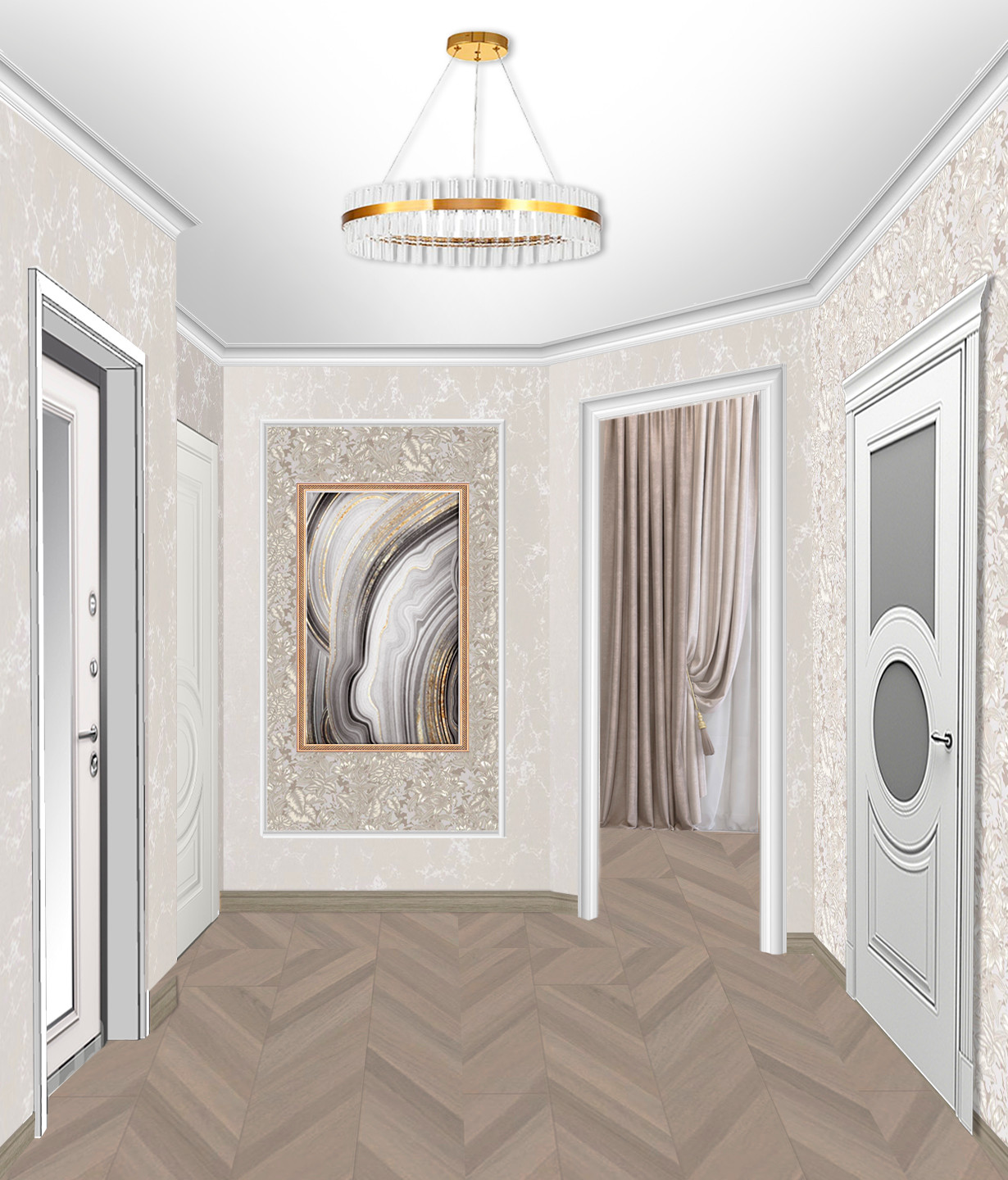 Коллажный дизайн проект "Солнечногорская"