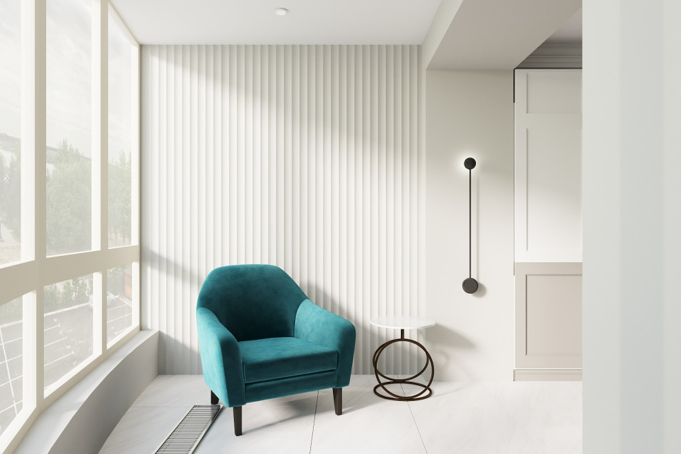 Уютная и светлая квартира с видом на реку для молодой пары