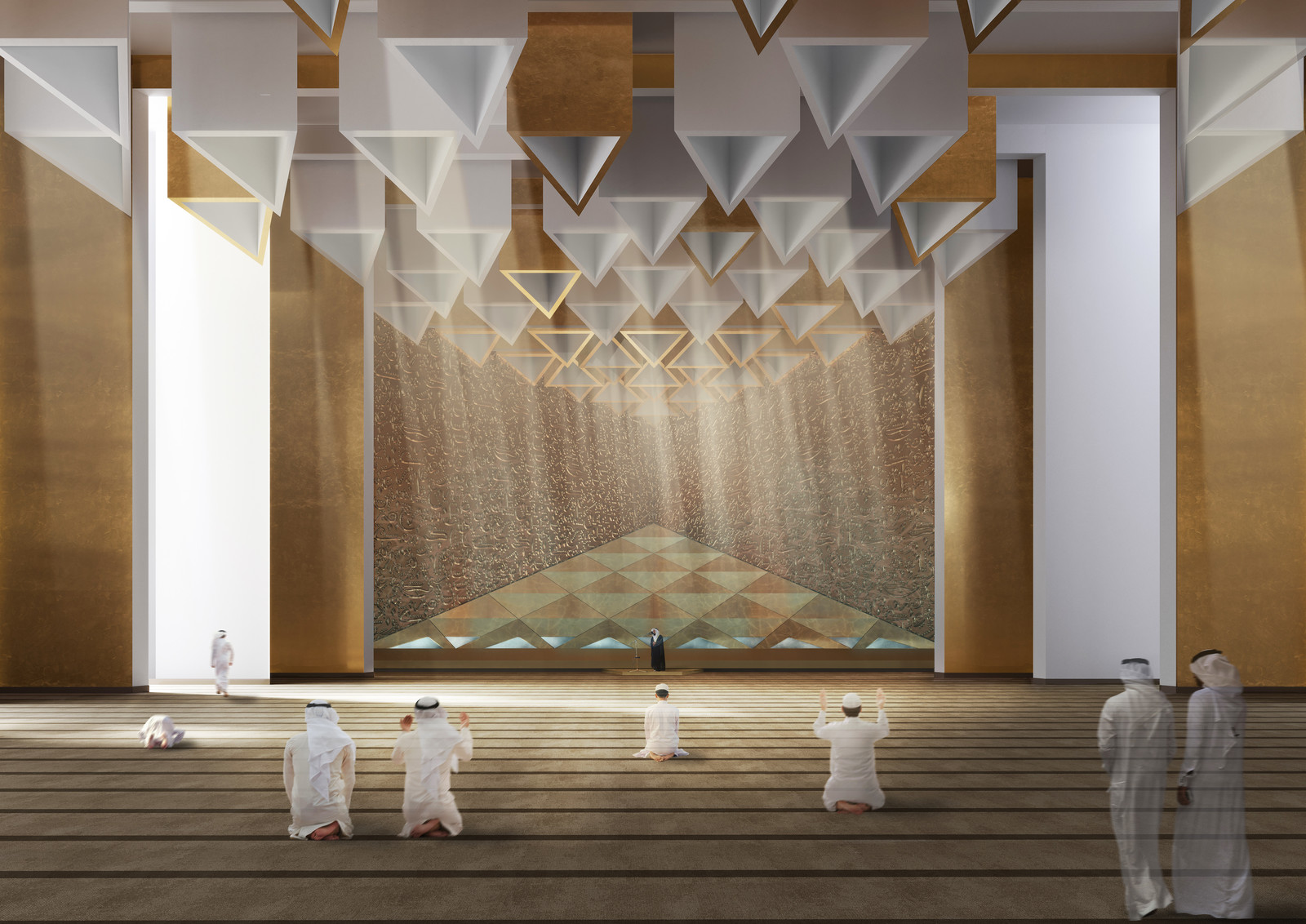 iconic mosque at Dubai Creek