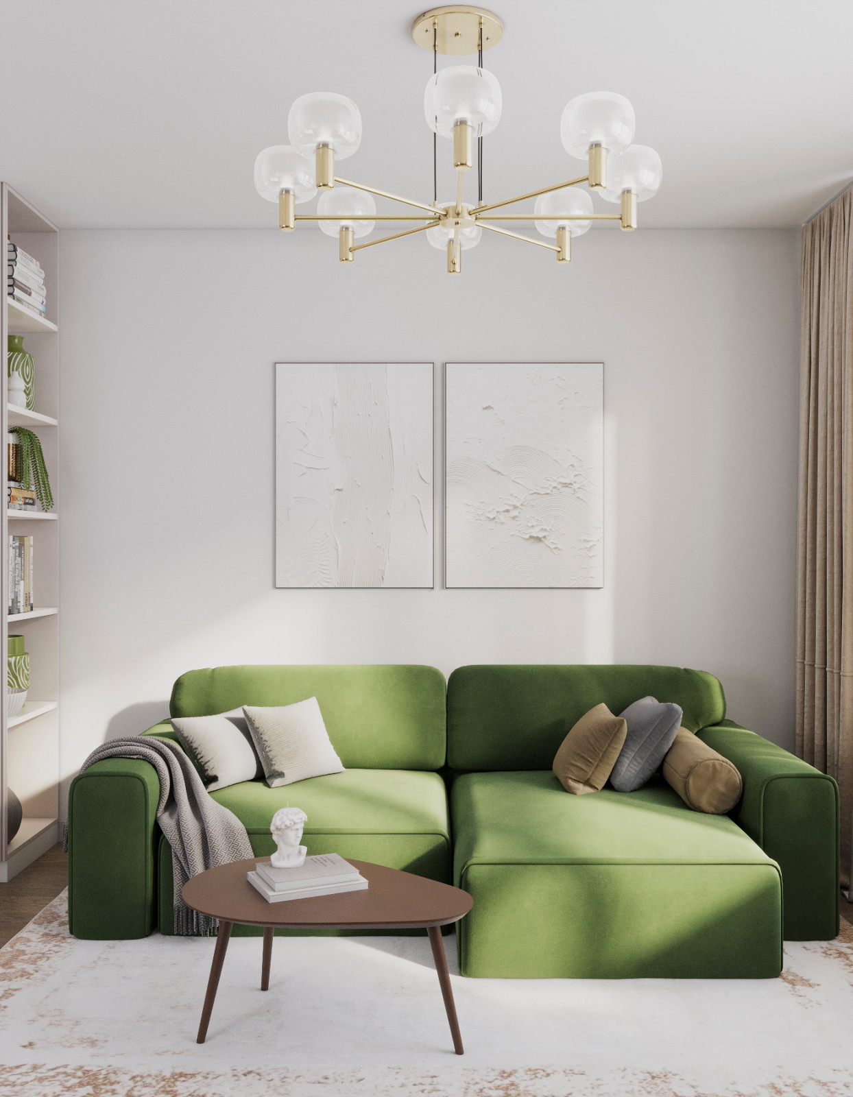 Двухкомнатная квартира. Москва.