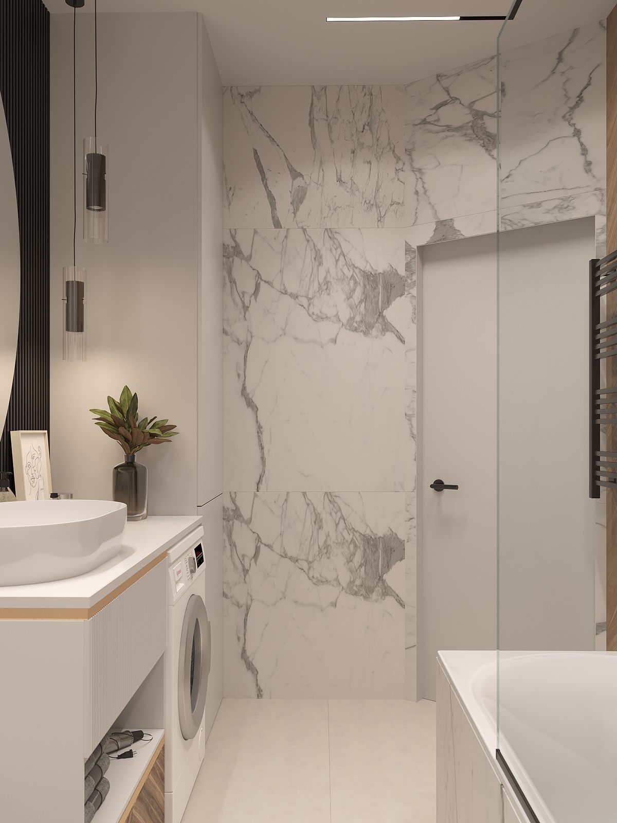 Санузел в современном стиле