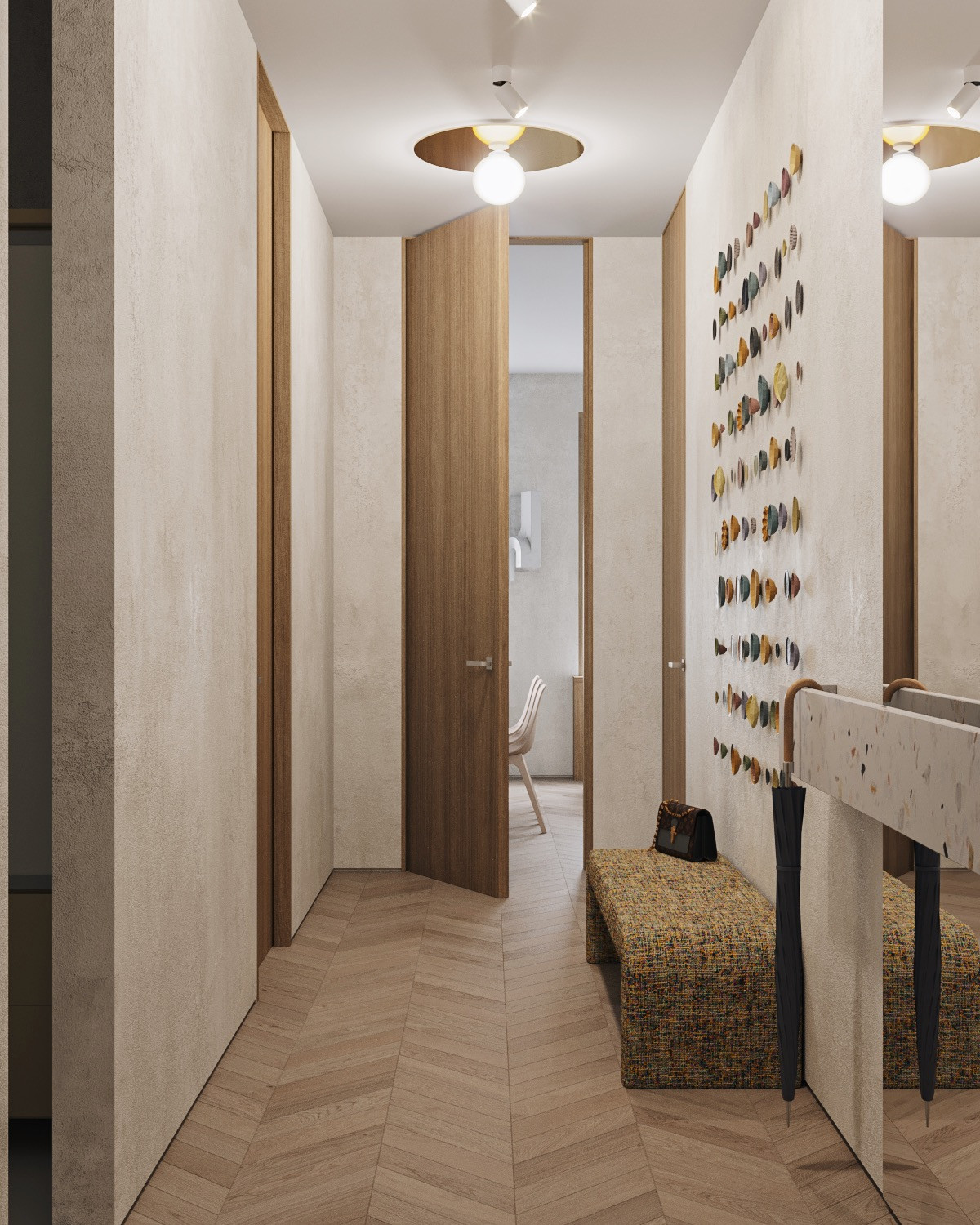 Квартира для молодой семьи площадью 82 м2, в ЖК Фонвизинский