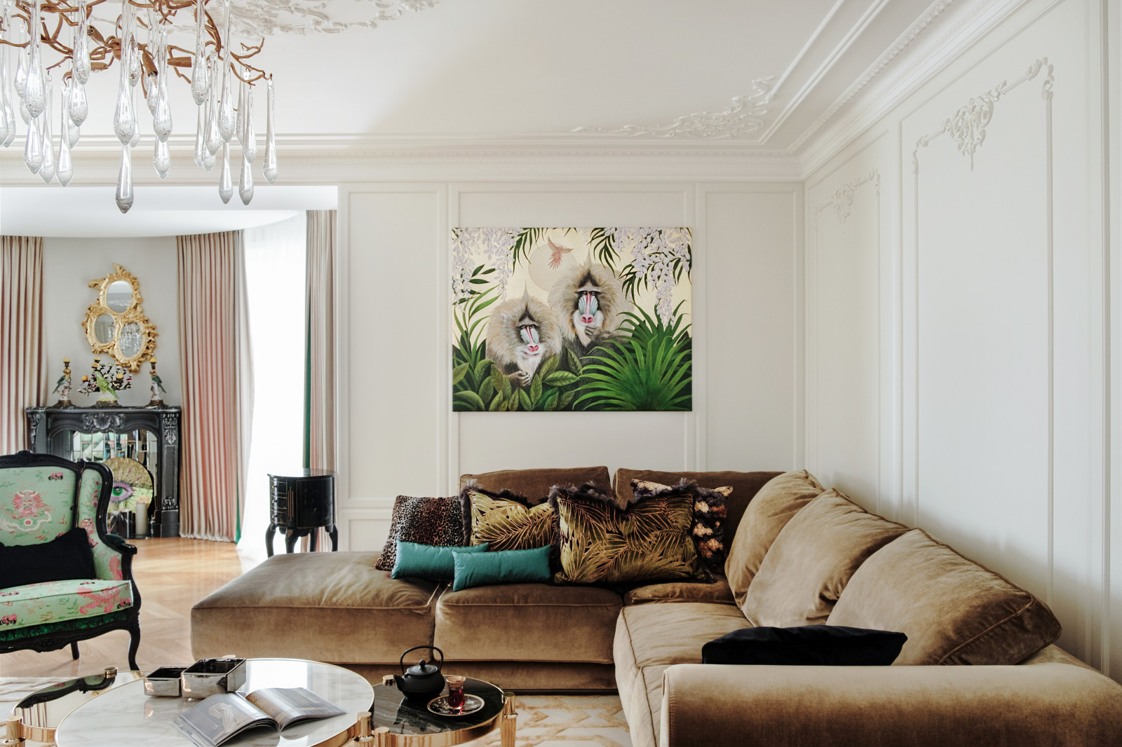 Квартира с восточными мотивами