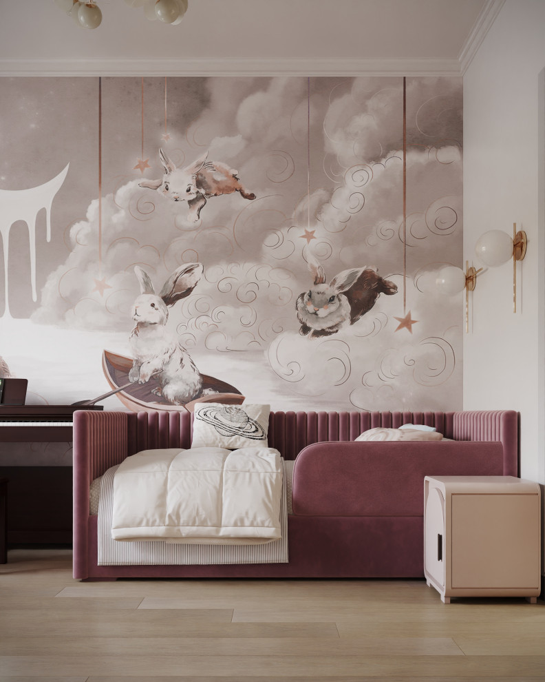 Дизайн детской комнаты для девочки