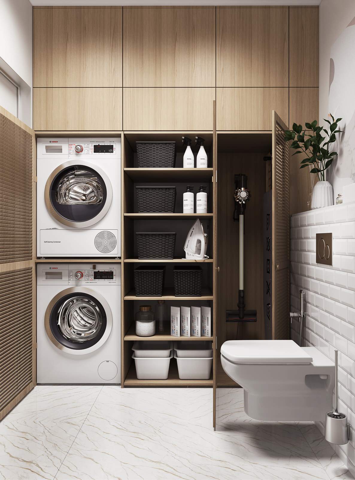 Обложка проекта: Постирочная и с\у