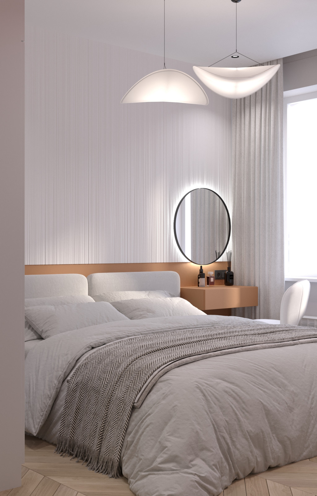 Светлая квартира для молодой пары в ЖК Новый город, 39 кв.м.