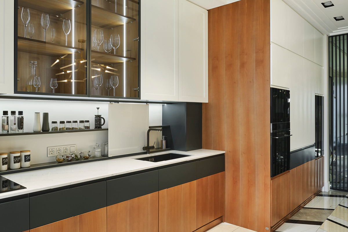 Стильная геометрия. Квартира в Тюмени