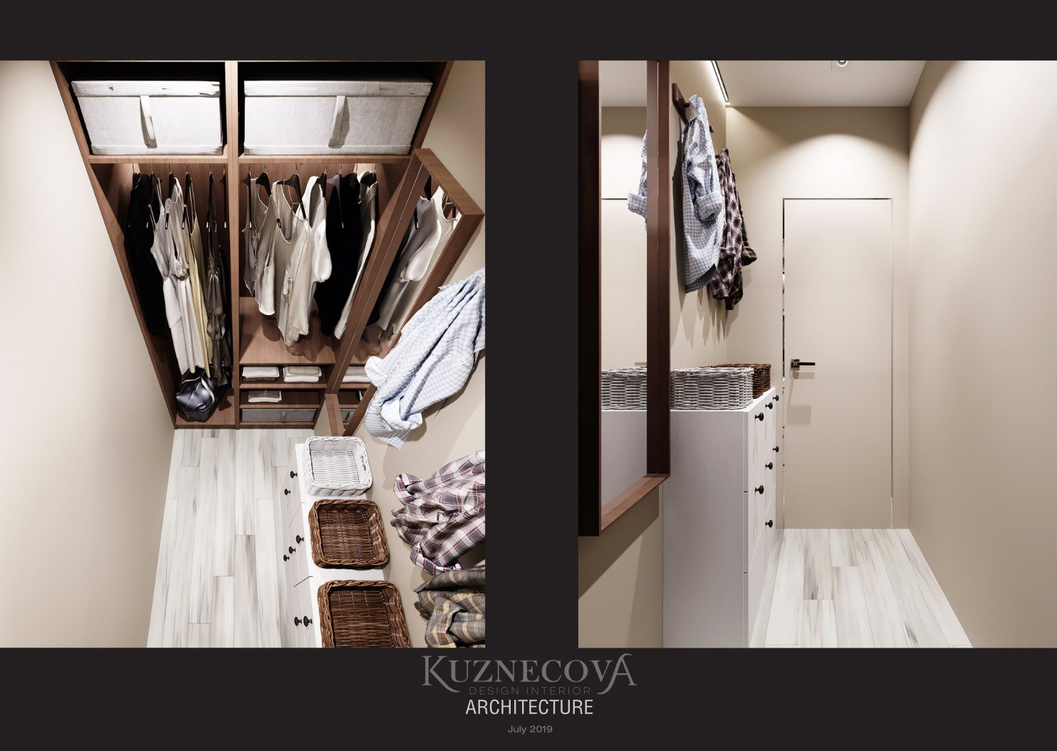 Дизайн проект квартиры 60 кв.м.