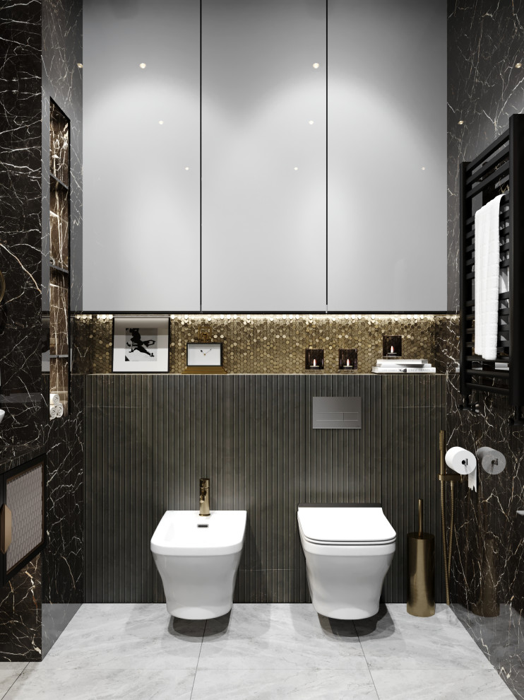 Обложка проекта: Ванная комната с сауной