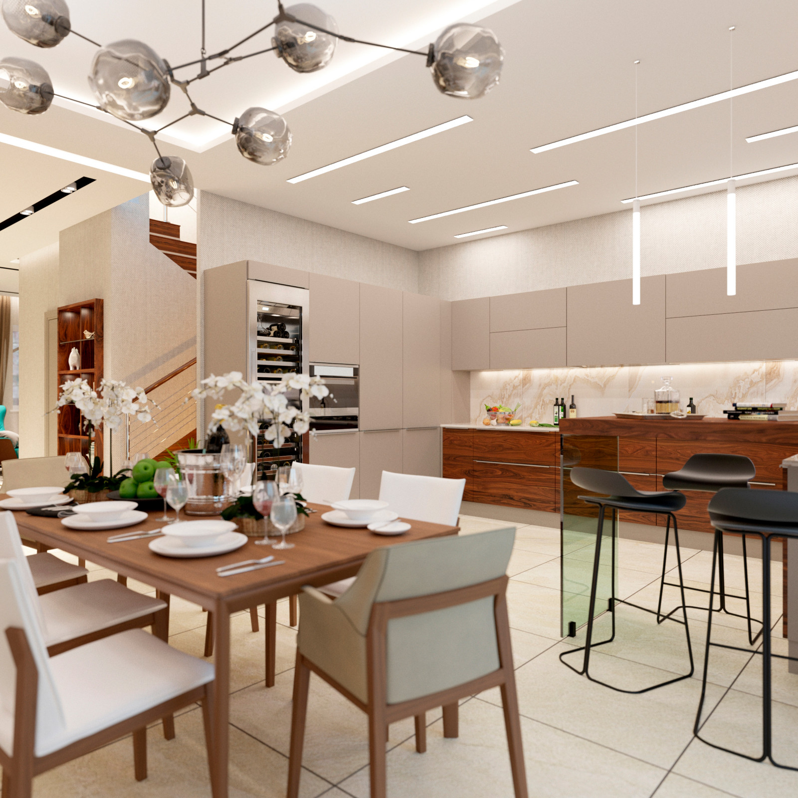 Обложка проекта: Таунхаус для большой и дружной семьи