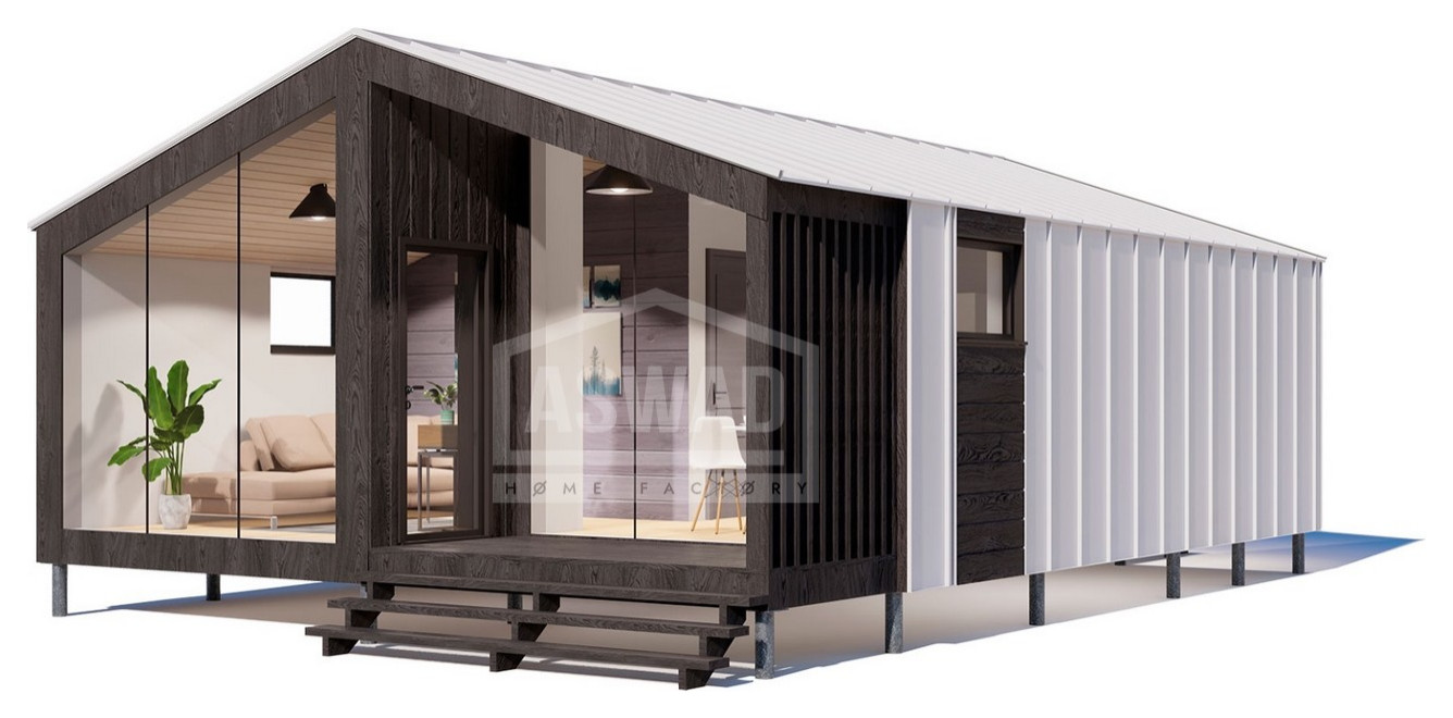 Обложка проекта: Модульный дом "Model Three"