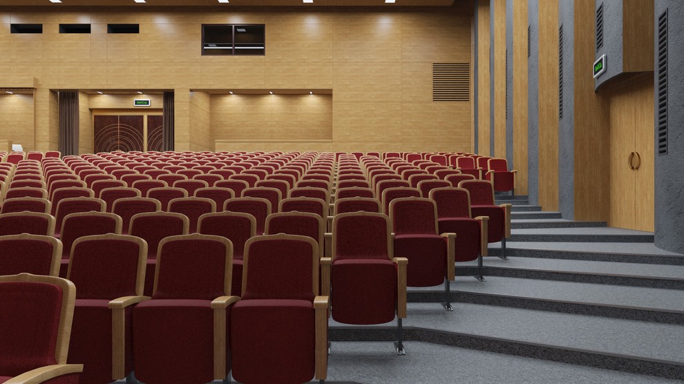 Зрительный зал в центре культуры