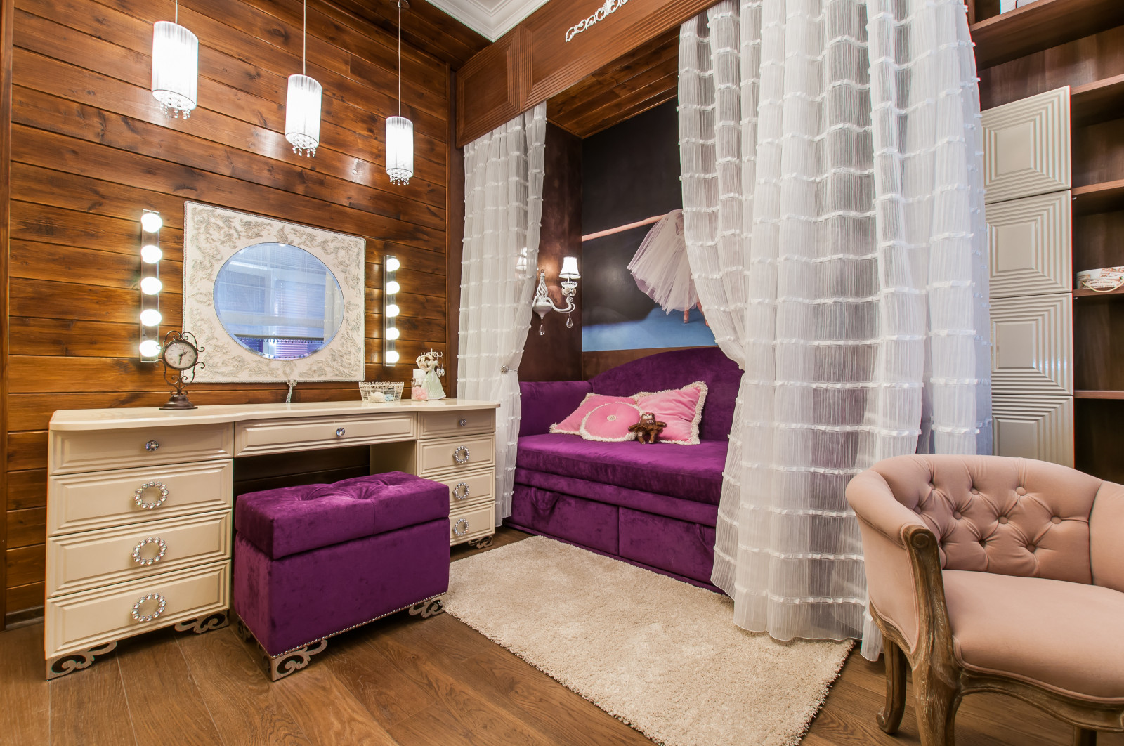 ТВ проект комната для девочки 11 лет