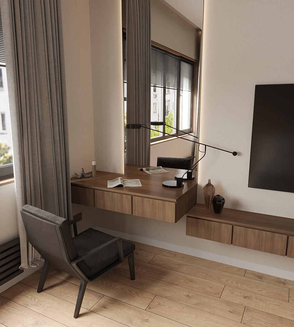 Квартира в стиле минимализм в Жк "Дудергоф"