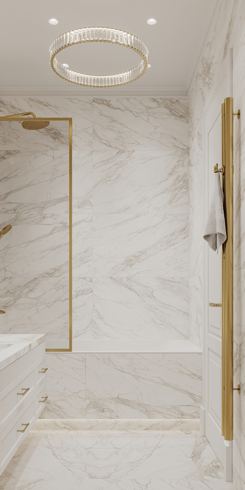 Дизайн и ремонт квартиры в ЖК Сердце Столицы - Поэзия неоклассики