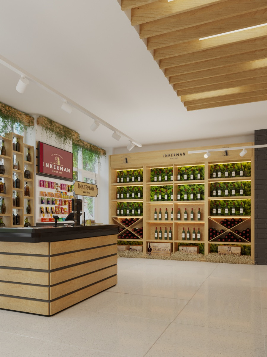 Дизайн фирменного магазина INKERMAN