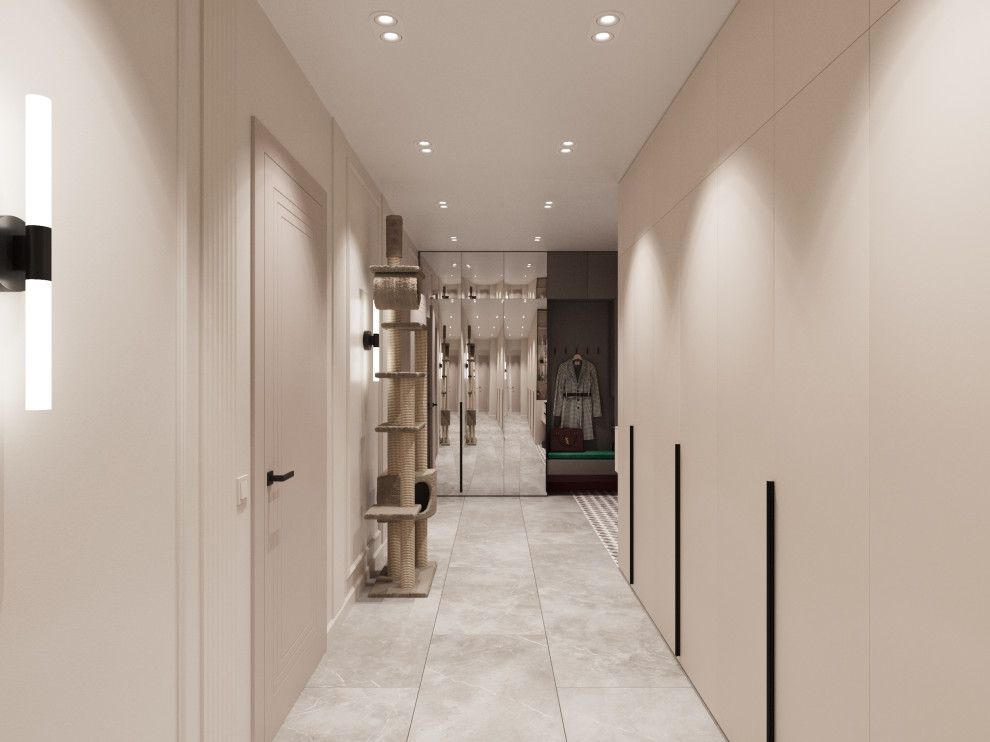 Дизайн проект квартиры 90 м2 с детской комнатой