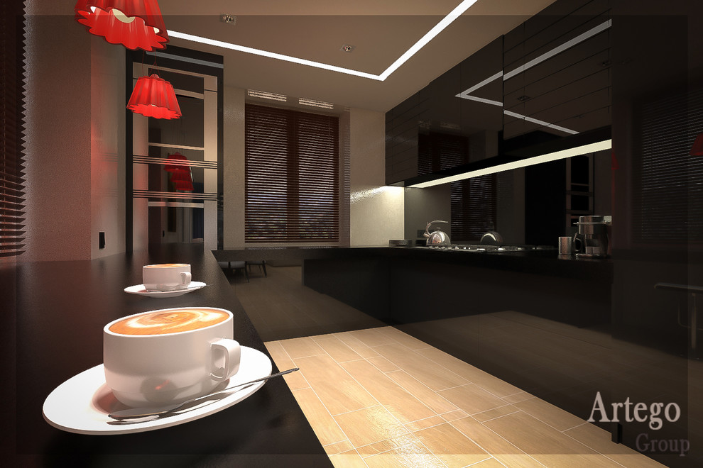 Дизайн интерьера таунхауса в КП "Новое Бакеево"