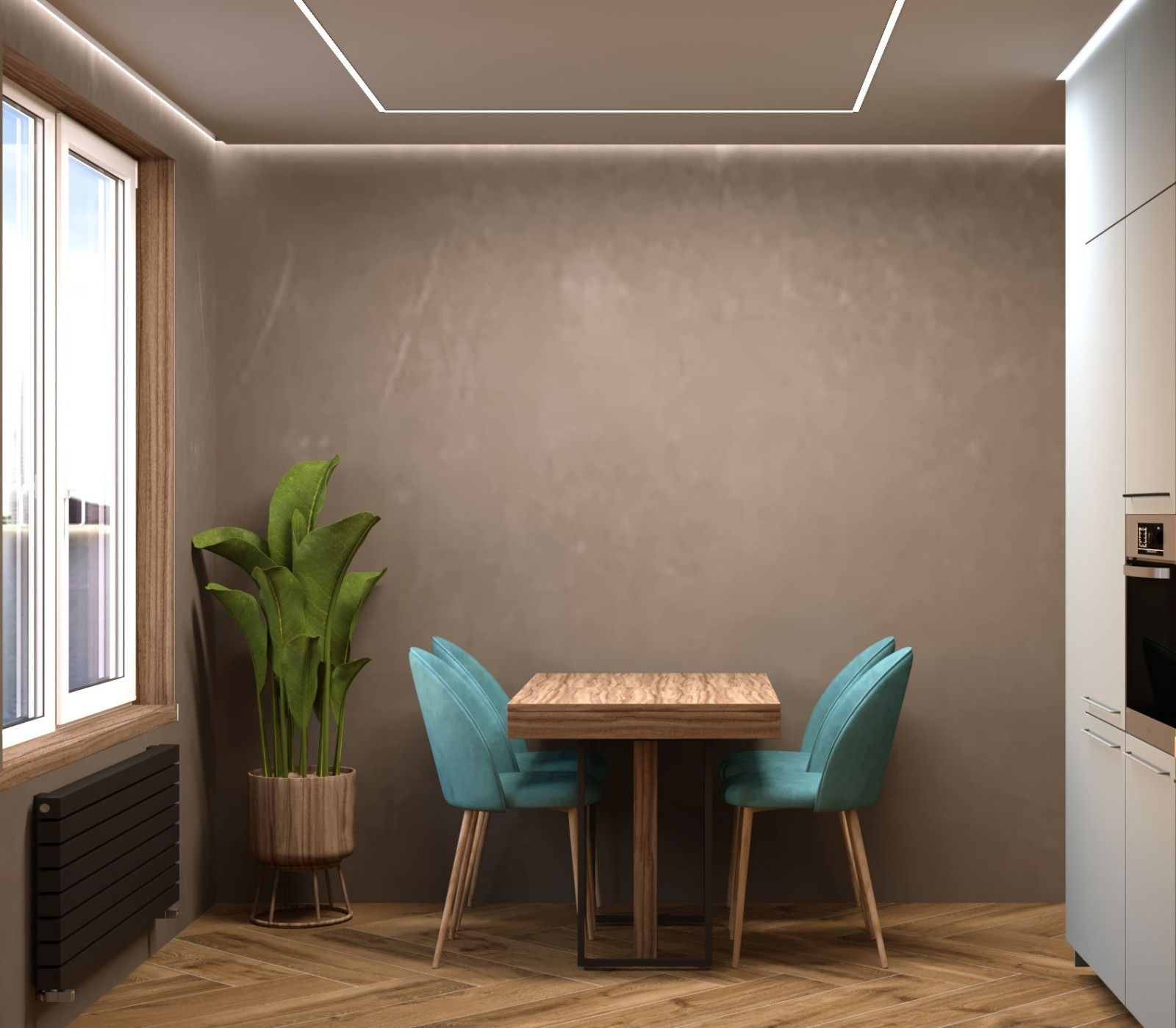 Дизайн проект квартиры в ЖК "Огни Залива"