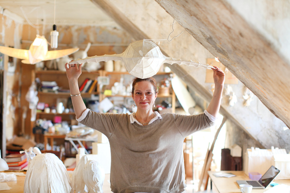 Портрет: Парящие ангелы Дины Хайченко