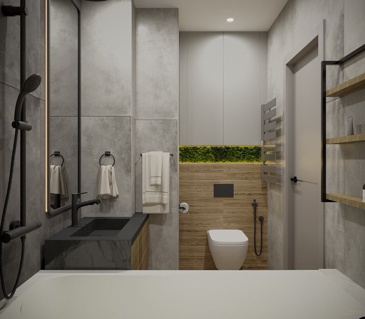 Дизайн проект однокомнатной квартиры 42 кв.м 4