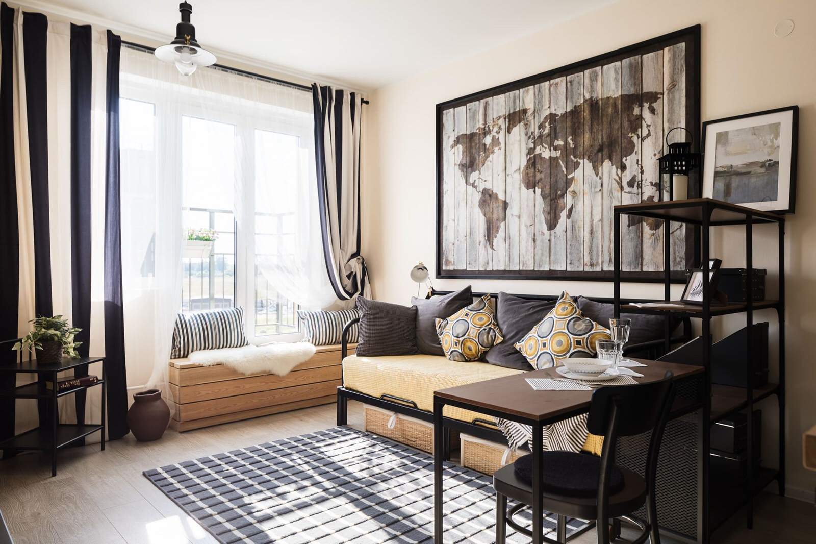 Смарти-балкон в студии ЖК "INKERI" 23,84 м2