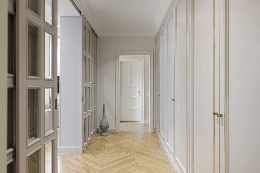 Квартира 125м2 | GOLD ACCENT | Неоклассика и модерн с латунными акцентами