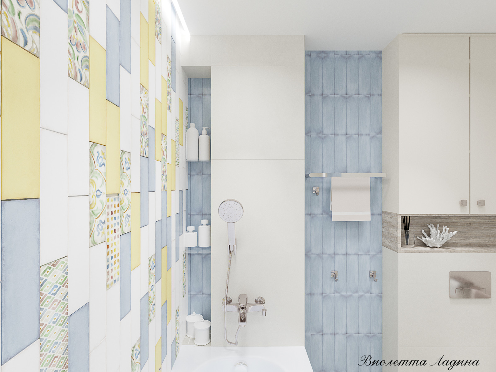 Большая квартира с воспоминаниями о путешествиях.