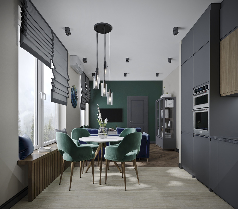 Синий & Зеленый в ЖК "Рассказово парк"