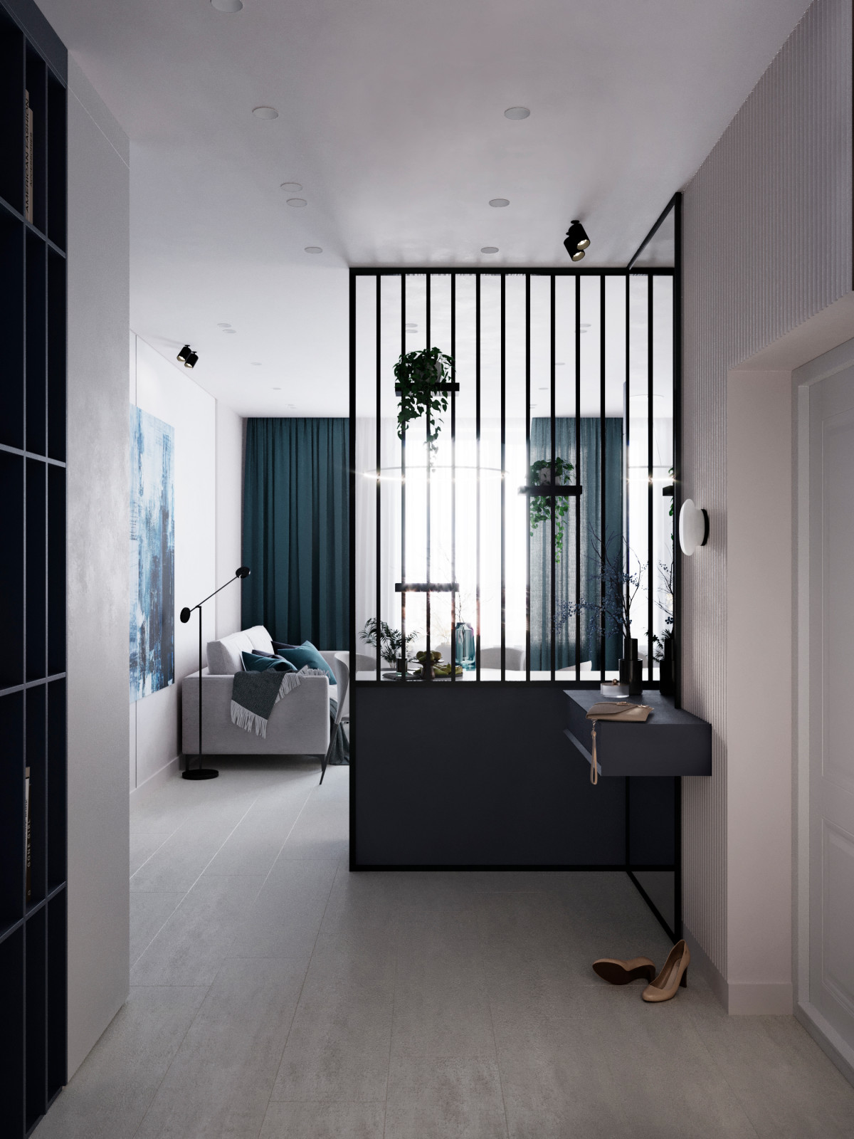 Интерьер квартиры в ЖК Романтика 66 м2