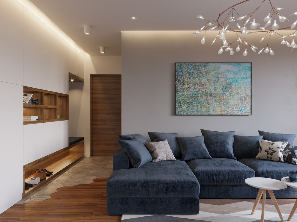 Современная квартира для молодой семьи