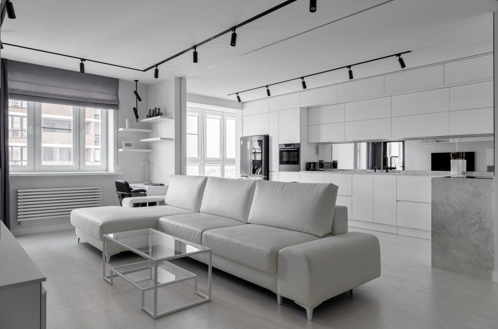 Реализация проекта трехкомнатной квартиры "ЖК на Высоте"