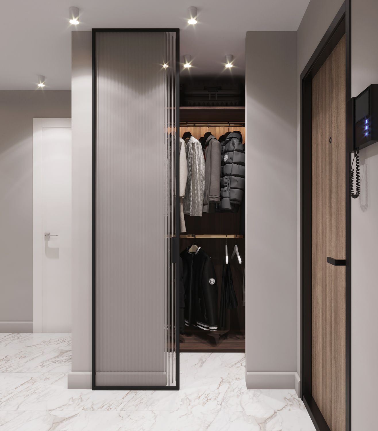 Проект квартиры 76 кв.м. 2022г.