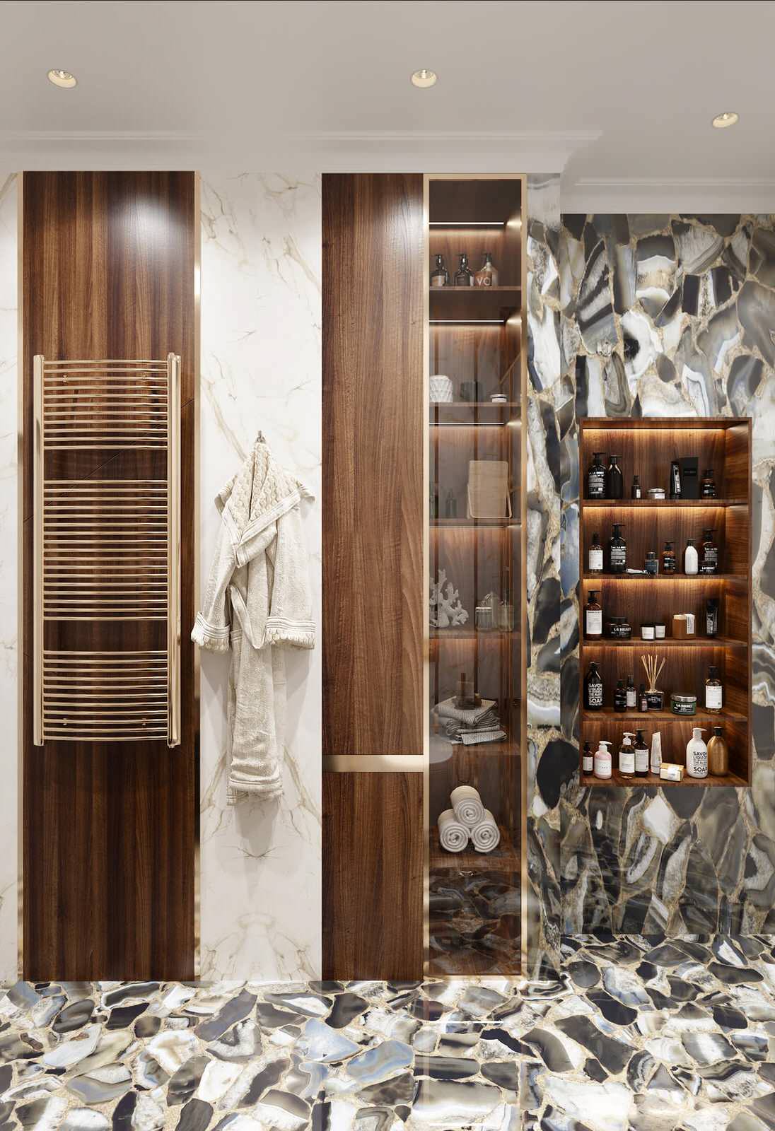 Роскошная современная классика для семьи с детьми в ЖК Русский Дом - 144 метра