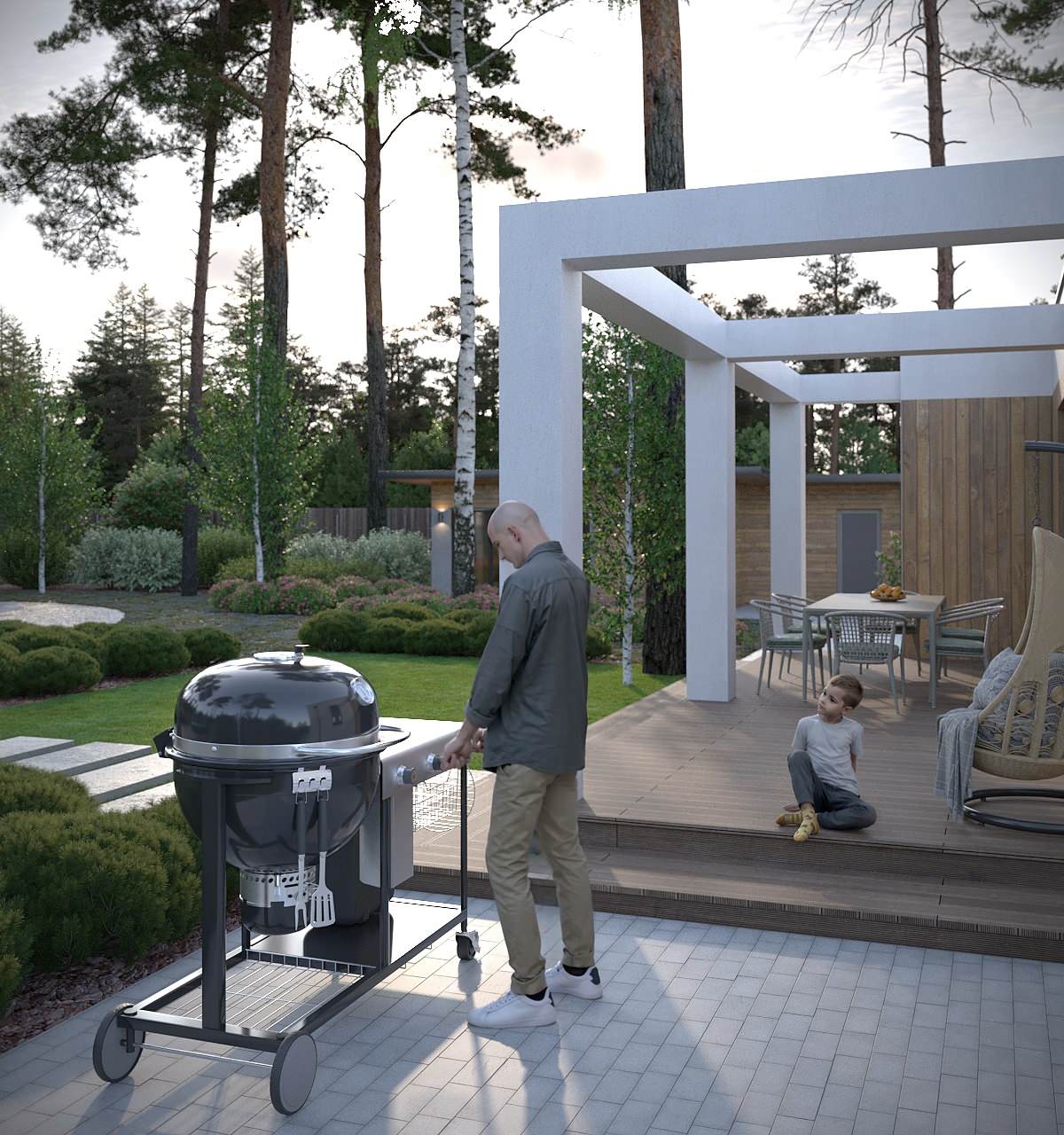 Сад, где время меняет форму