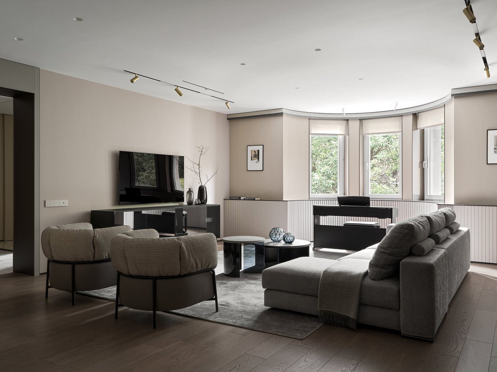 Обложка проекта: Дизайн квартиры в современном стиле.